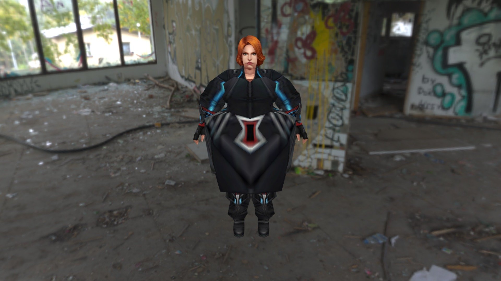 Fat Widow Age of Ultron - 3D model by sonicmario60 [f8ff822] - Sketchfab