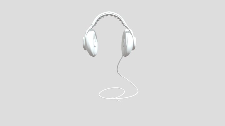I made headphones. 3D Model