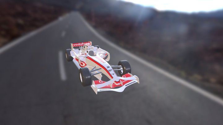MP4-23 3D Model