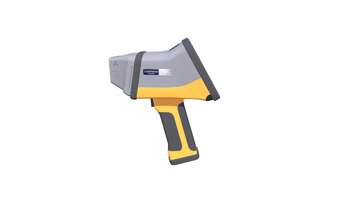 Handheld XRF Analyser - X-MET8000 3D Model