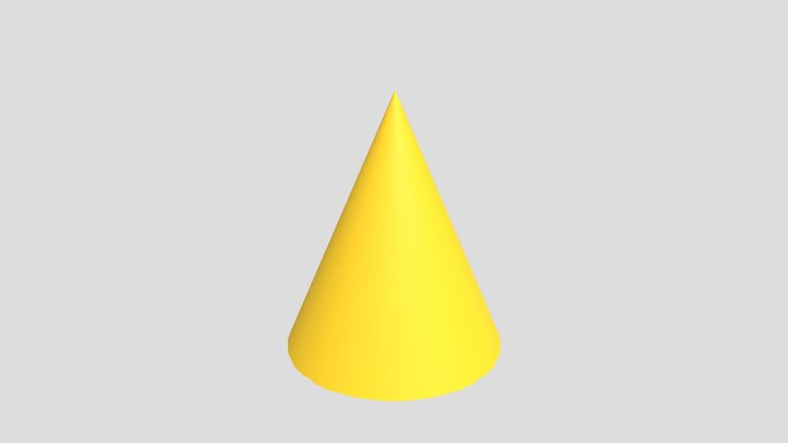 円錐 3D Model