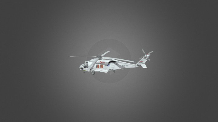Sea Hawk chopper 3D Model