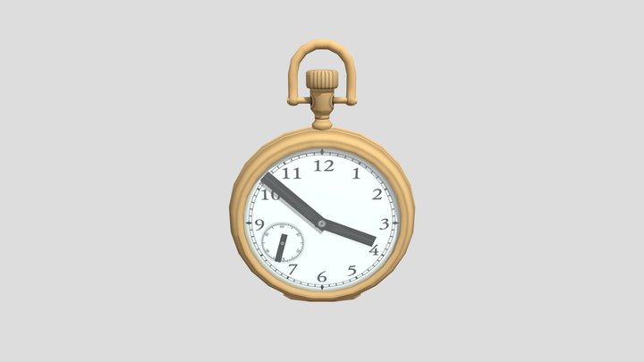 [Paper Mario: Sticker Star] Pocket Watch – Modèle 3D gratuit STL