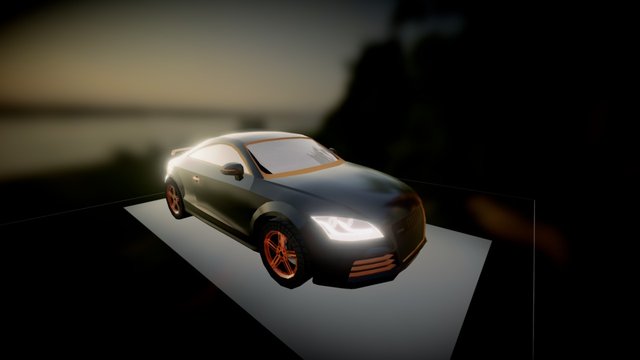 Audi TT RS Coup'e (2010) 3D Model