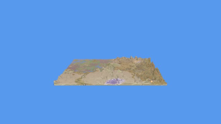 Gate Area 3D Model