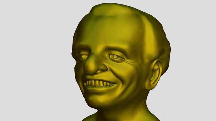 realistic portrait practice 3D Model