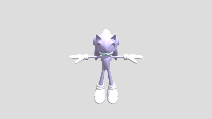 Sonic 3D Model