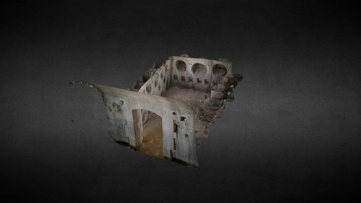 Ipogeo dell'Episcopio, vano Est, Otranto (Le) 3D Model