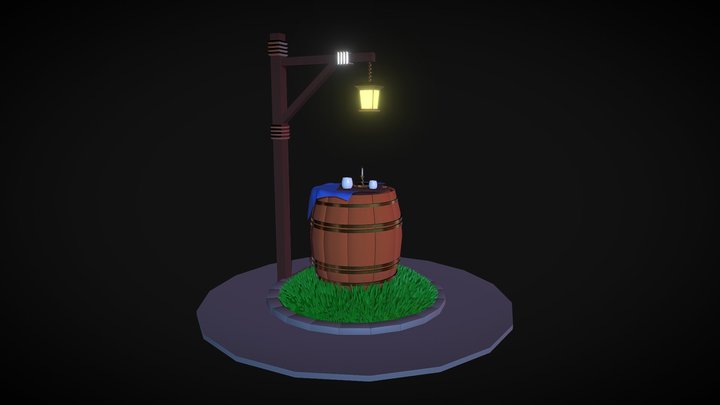 scena 3D Model