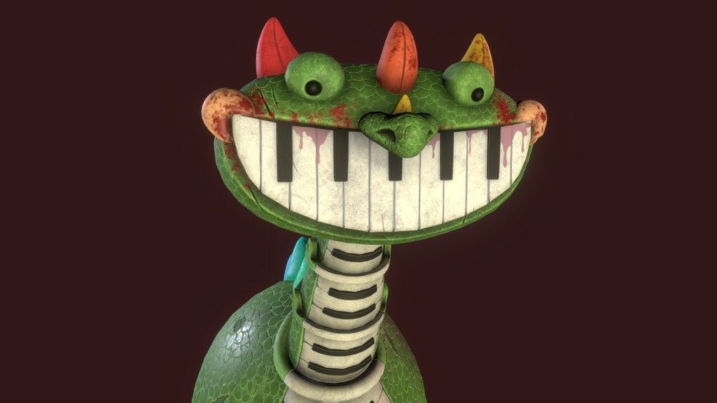 Poppy Playtime (Chapter 4) - Pianosaurus
