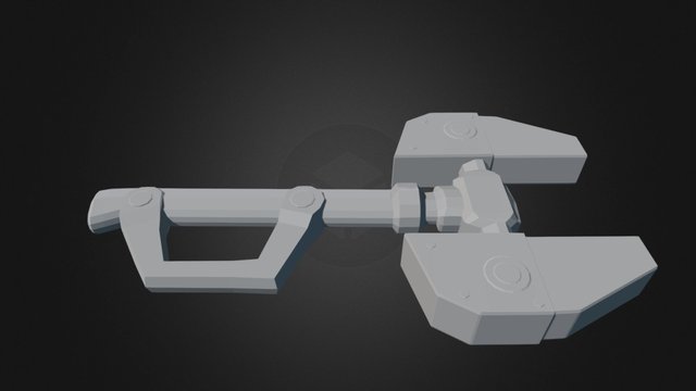 Ratchet & Clank Wrench 3D Model