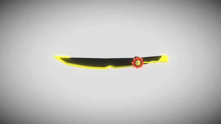 Zanglas Sword | Avataro Sentai Don Brothers 3D 3D Model