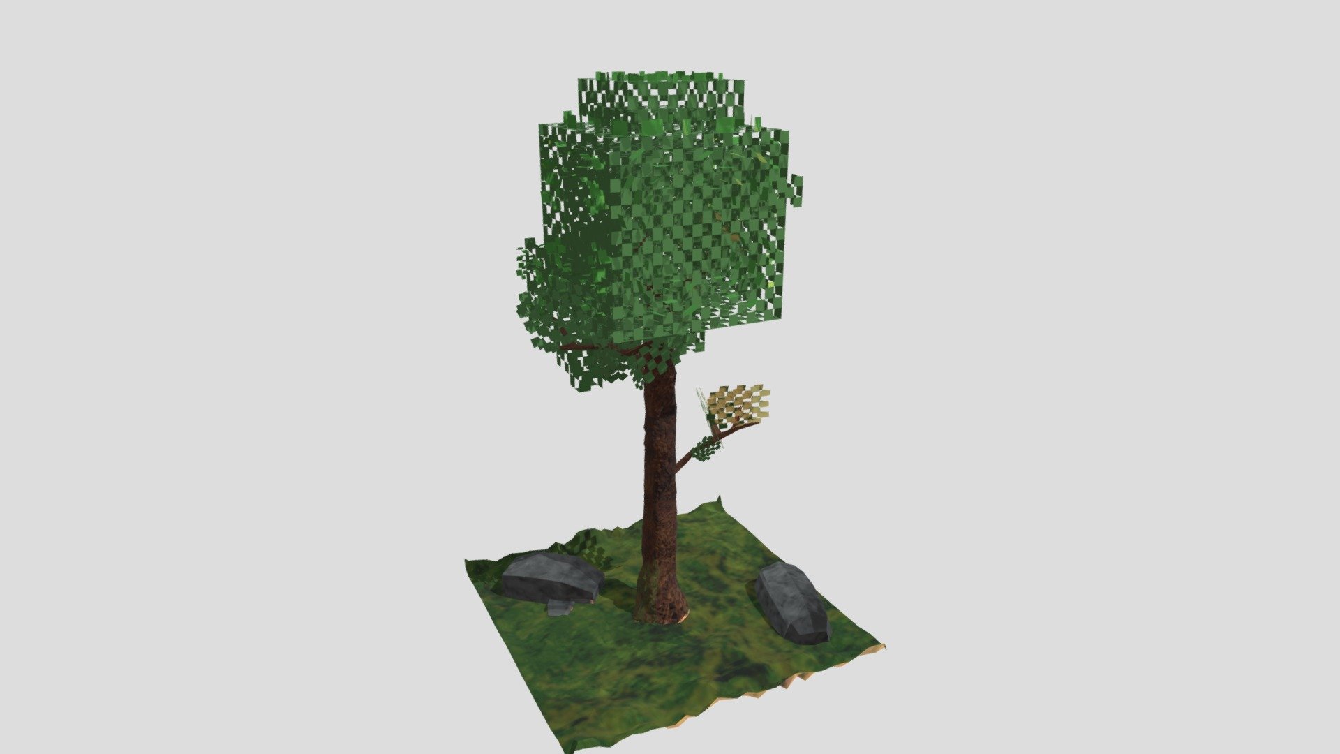 Tree Low-poly for FREE !!!