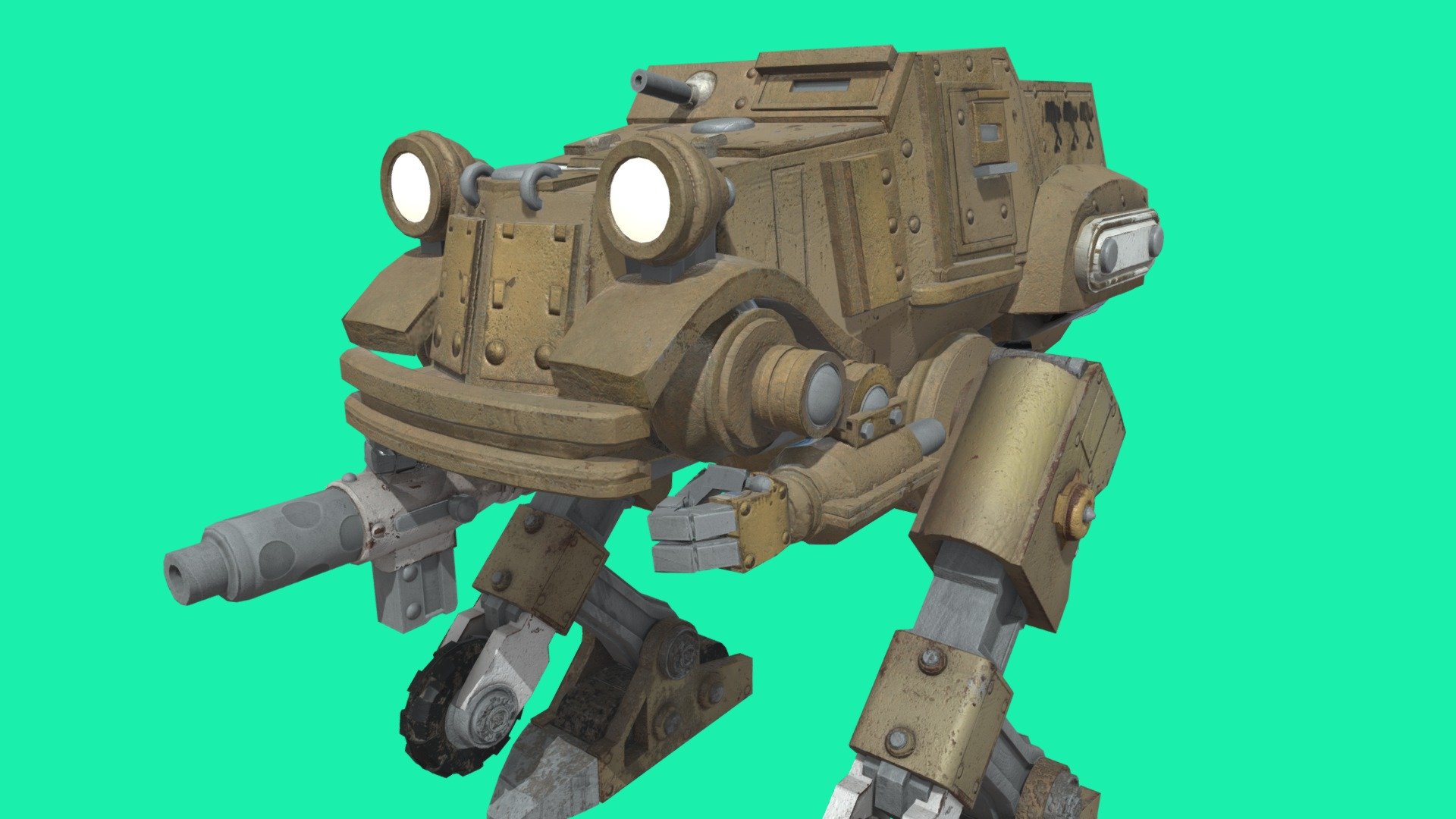 ACW Armored Car Walker 3D model by James0ng [f906ed0] Sketchfab