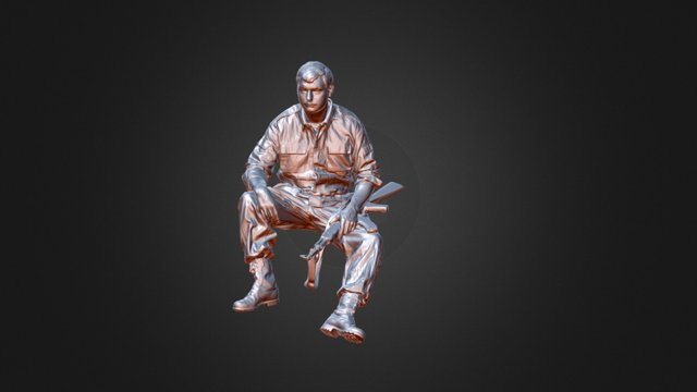 Soldat 3D Model