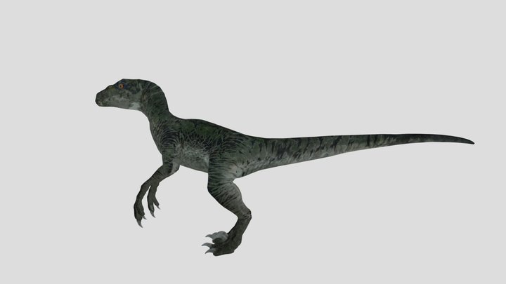 Delta The Velociraptor – Modello 3D gratuito STL