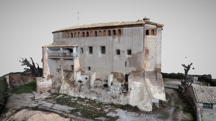 Castillo de Anzano 3D Model