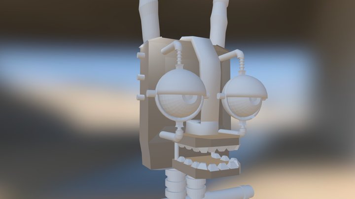 Spring Trap WIP 3D Model
