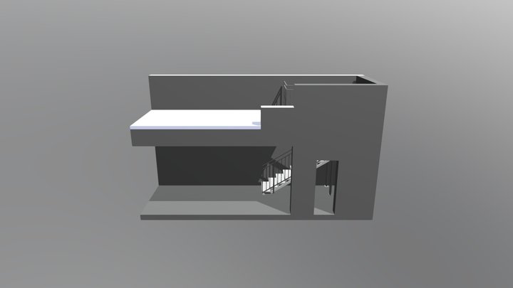 Lépcső 3D Model