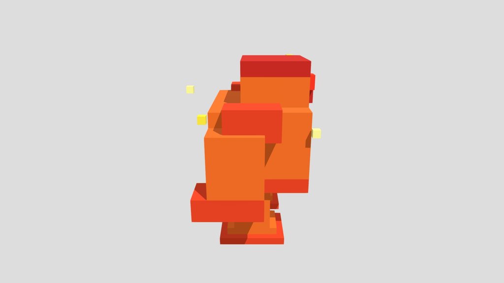 Sand Golem - Voxel 32x32 (Animated)