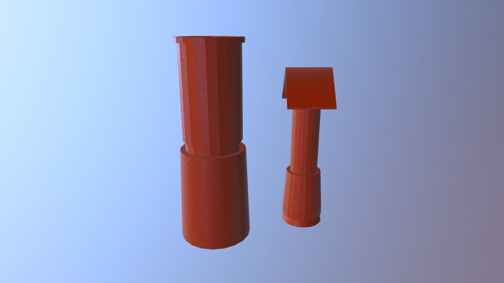 chimney pipes 3D Model