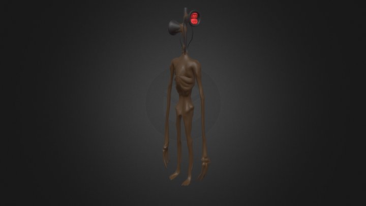 Siren head 3D Model