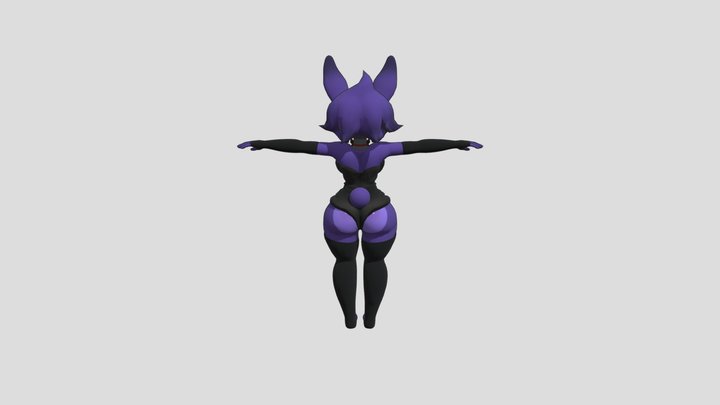 Bonfie (Different Suit) - FNAF // CryptiaCurves 3D Model