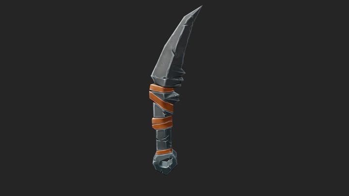 Knife 01 3D Model