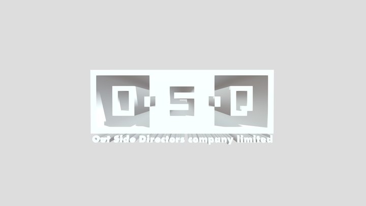OutSide Directors Company Ltd. - Logo 3D Model