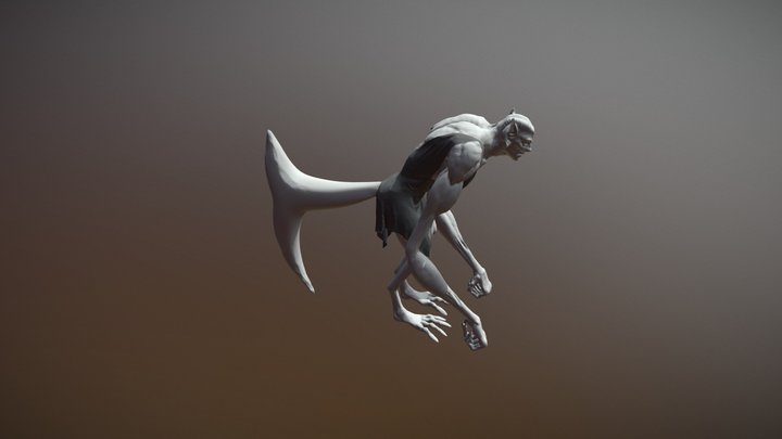 Horntail 3D Model