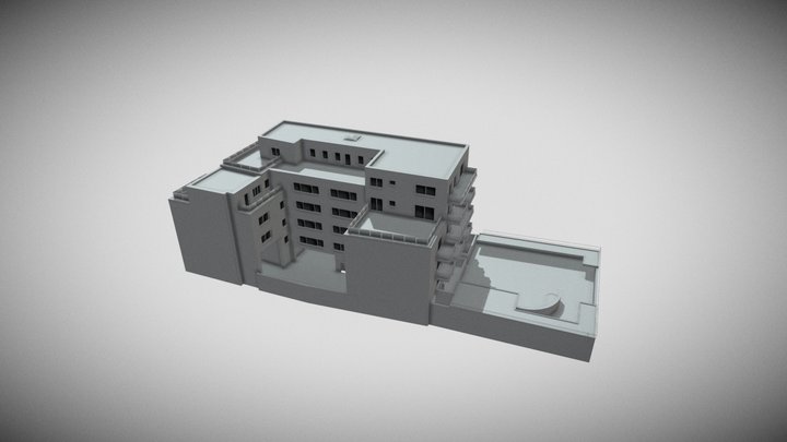 Bytový dům - Kukliny 3D Model