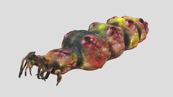 Monster insectoid reproduction 3D Model
