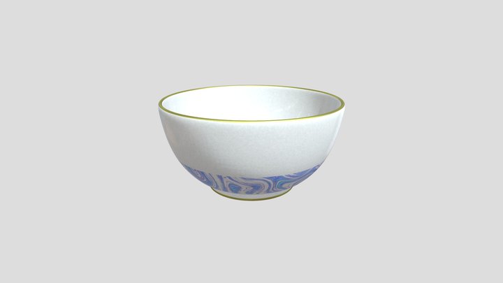 Ceramic Bowl 3D Model
