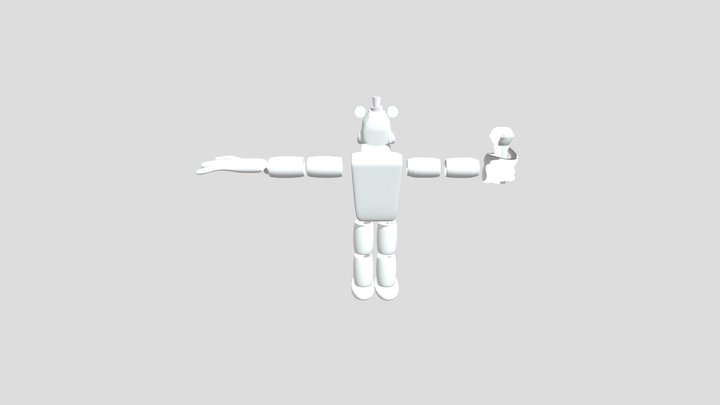 Night Freddy 3D Model