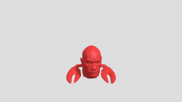 Rocklobster_solid 3D Model