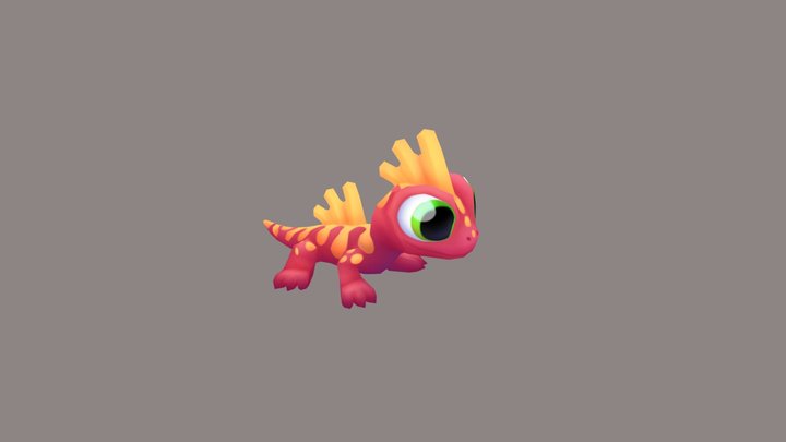 Salamander 3D Model