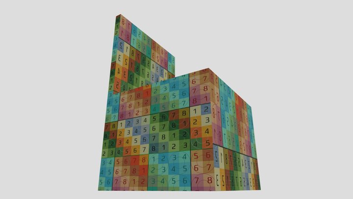UV Map Chair 3D Model