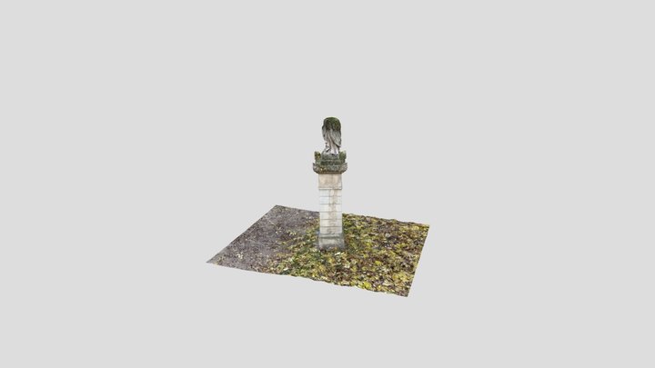 Tombstone #002 3D Model