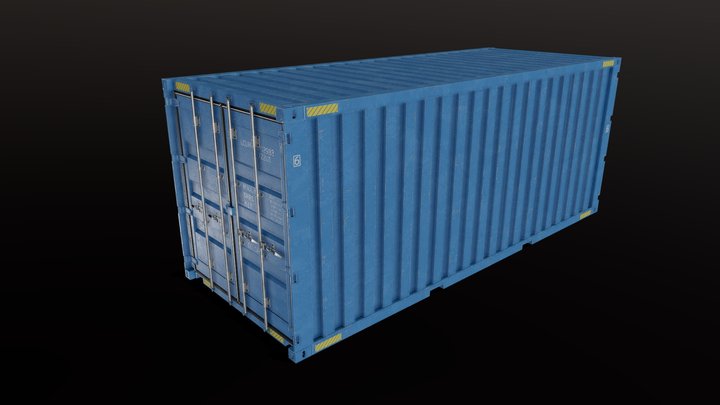 Extreme Modular 3D Container 3D Model