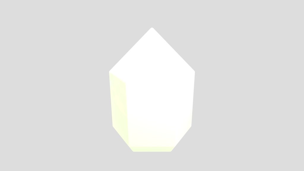 Green Crystal Stone With Sparks