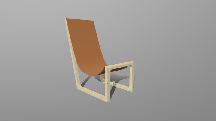 stol klar 3D Model