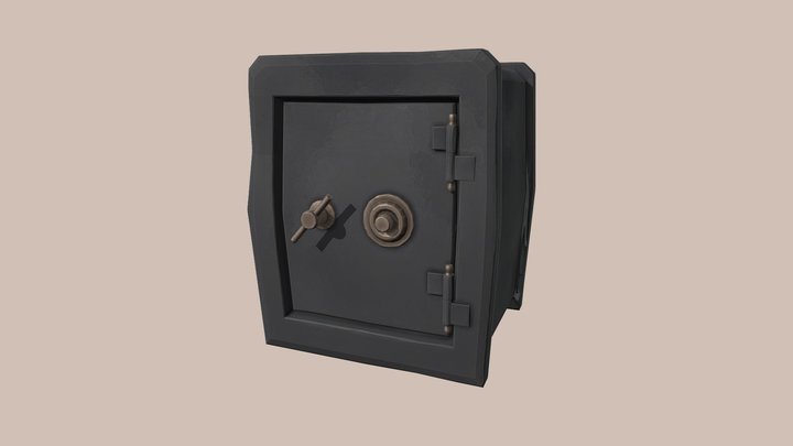 Old Timey Safe - Sea of Thieves 3D Model