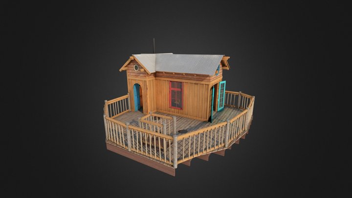 Rio Lago treehouse 3D Model