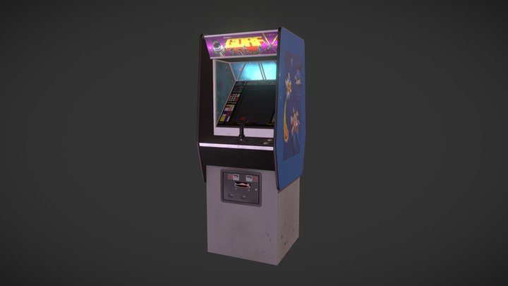 Gorf Arcade 3D Model