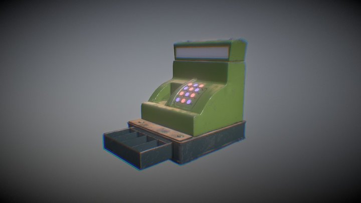 Cash register 3D Model