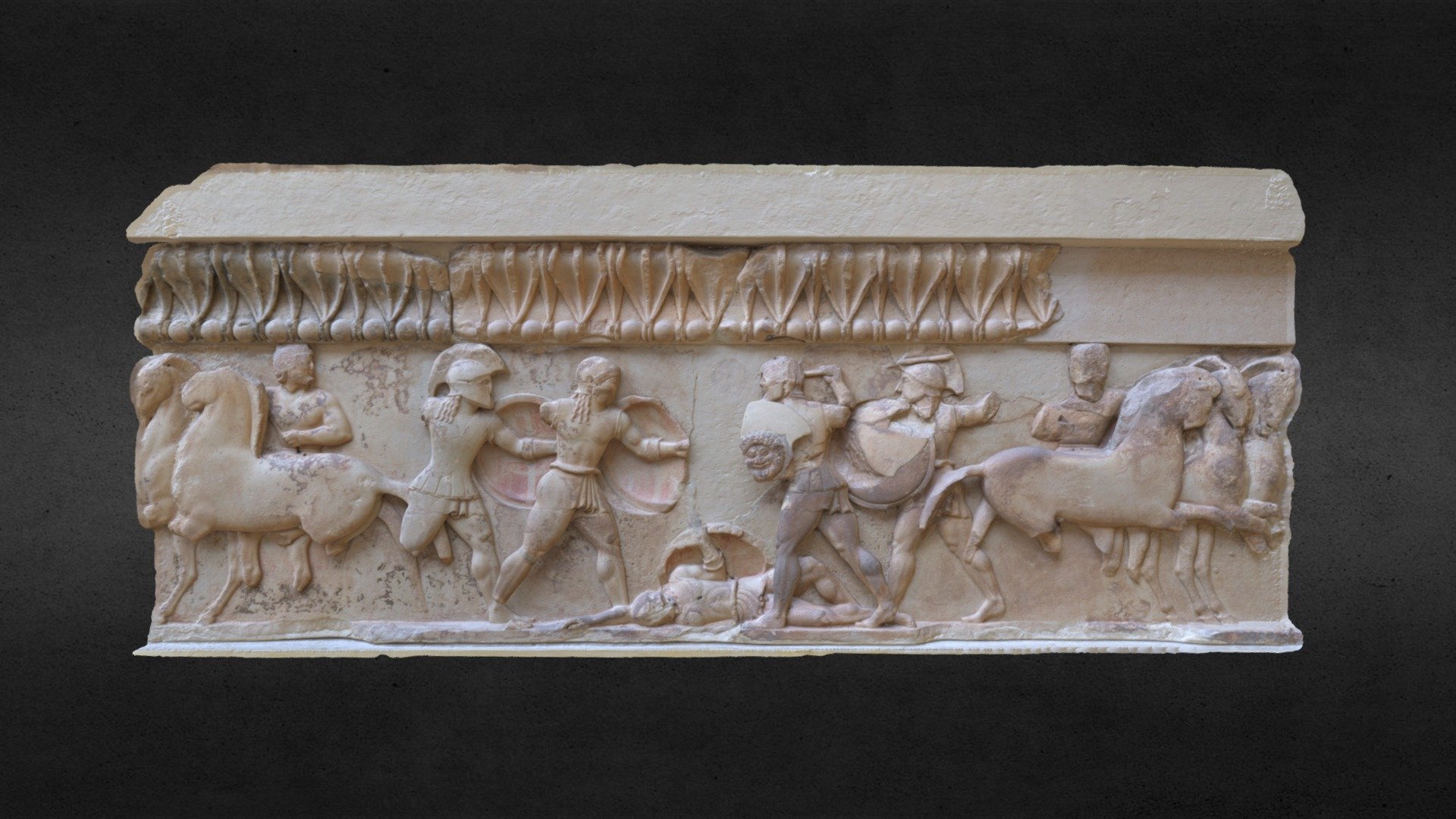 Achilles And Memnon Fight