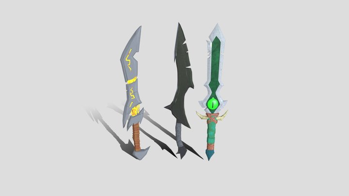 Daggers 3D Model