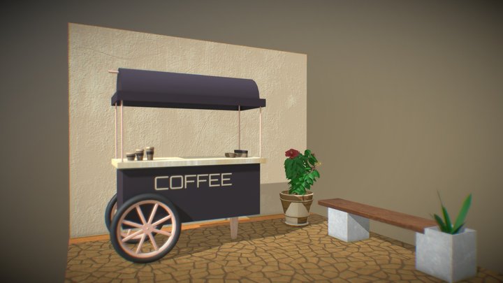 5 objects 3D Model