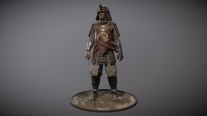 Artstation Challenge - Feudal Japan 3D Model
