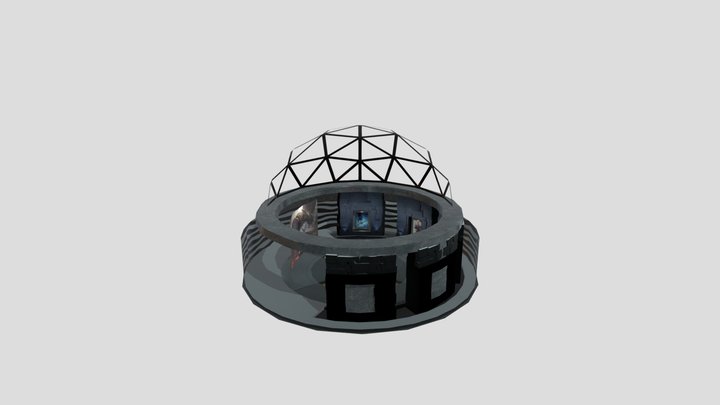Arena Gallery Webvr 3D Model